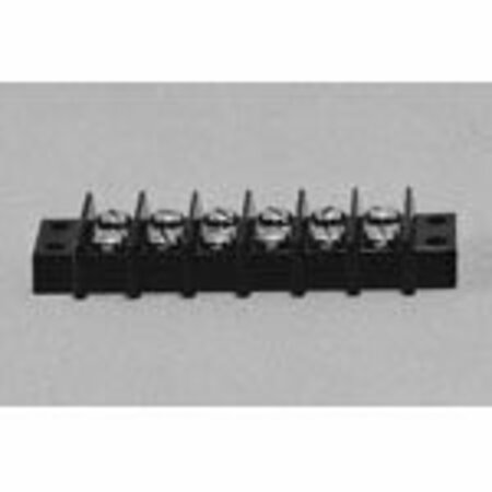 CONNECTIVITY SOLUTIONS Barrier Strip Terminal Block, 15A, 2 Row(S), 1 Deck(S) 25-140